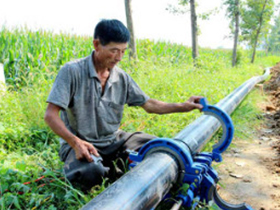 PE灌溉管施工案例